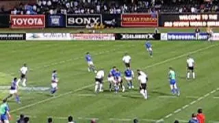 Samoa try vs. Fiji - 2007 USA Sevens