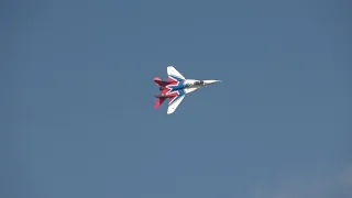 MAKS 2019 Mig-29 Solo Display Strizhi