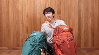 เป้ Backpack รุ่นต่างๆของ  Gregory