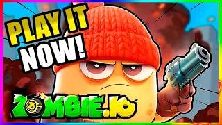 ▶️🔥THIS GAME IS SO MUCH FUN! Checking Out ZOMBIE.io - Potato Shooting!