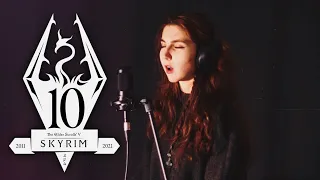 Skyrim: The Dragonborn Comes Folk Metal Cover | Ellyn Storm