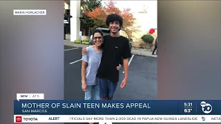 Mother seeks answers after San Marcos teen fatally shot