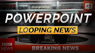 How to Create a Looping News Animation in PowerPoint