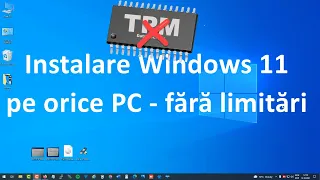 Instalare Windows 11 PE ORICE COMPUTER