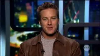 Armie Hammer interview on The Project (2013) - The Lone Ranger