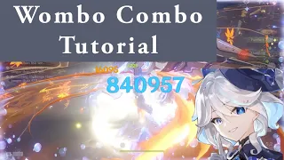 C6 Furina WOMBO COMBO tutorial: 10s abyss clears with 800k+ vapes :)