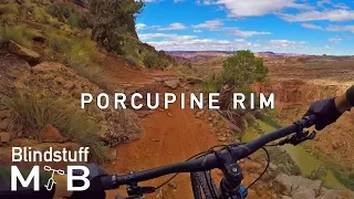 Porcupine Rim, Moab, UT | From snow to desert with awesome views, exposure and all kinds of tech.