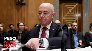 WATCH LIVE: DHS Secretary Mayorkas, facing impeachment, appears in Senate budget hearing