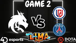 TEAM SPIRIT VS PSG LGD | GAME 2 | BO3 | Lima Major 2023 | Dota Pro Circuit