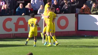 Cheltenham Town v AFC Wimbledon highlights