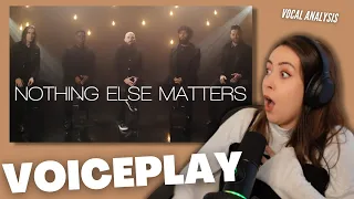 VOICEPLAY Nothing Else Matters Ft. J.None | Vocal Coach Reacts (& Analysis) | Jennifer Glatzhofer