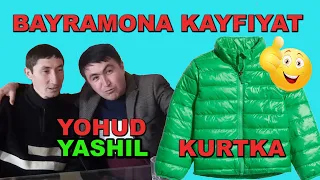 Kulgu bekati "Bayramona kayfiyat yohud yashil kurtka" Hajviya