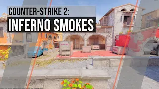 CS2 INFERNO SMOKES YOU MUST KNOW *NEW*