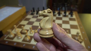 Reykjavik Fischer-Spassky chess pieces by House of Staunton