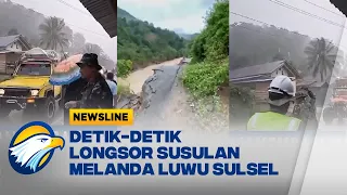 Detik-detik Longsor Susulan Landa Luwu, Warga Panik dan Histeris