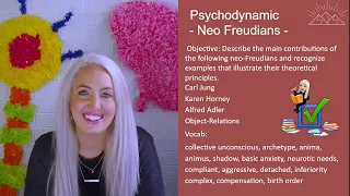 Neo Freudian Personality Theories