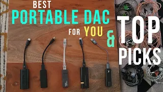 Best portable DAC for you and my top picks