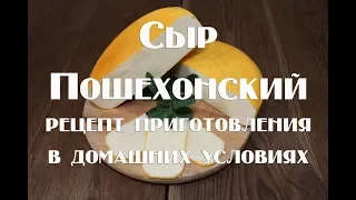 Сыр Пошехонский в домашних условиях   Рецепт приготовления