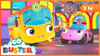 Buster And The Disco Tunnel | Go Buster - Bus Cartoons & Kids Stories
