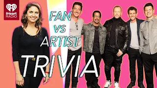 New Kids On The Block Go Head To Head With Their Biggest Fan! | Fan Vs Artist Trivia