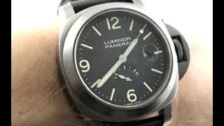 Panerai Luminor Power Reserve PVD (PAM 028) Luxury Watch Review