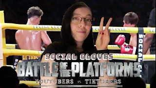 i went to the tiktokers vs youtubers fight