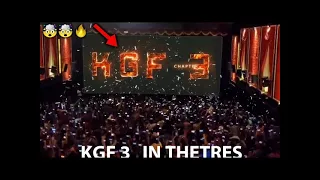 KGF 3 Teaser   Thetre Response 🔥🔥 4K   concept   #kgfChapter3Teaser   #kgfChapeter3Trailer   #Salar