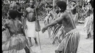 SOLOMON ISLANDS: Revolt in Solomon Isles - cannibal uprising (1927)