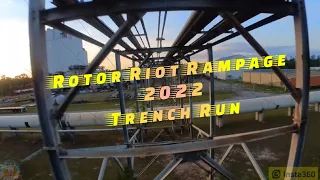 Rotor Riot Rampage 2022 - Trench Run with FPV Wing