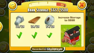 Hay Day - Increase Barn Storage To 5550