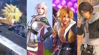 Dissidia Final Fantasy NT Beta - 12 Minutes of Online Gameplay | ft Cloud, Squall, Lightning & Tidus