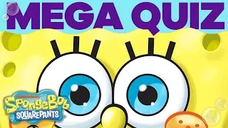 Test Your Knowledge with the Superfan Megaquiz 🤔 | SpongeBob