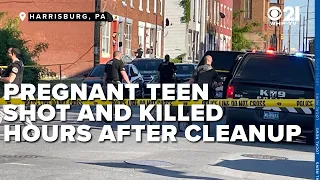 Pregnant teen shot and killed two blocks from community cleanup, just hours later