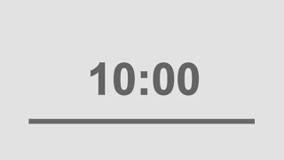 10 minutes timer youtube countdown with alarm
