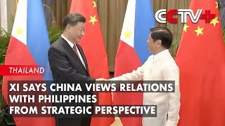 Xi Says China Views Relations with Philippines from Strategic Perspective