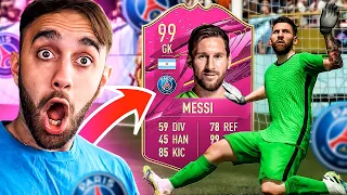 I USED Messi...as a GK!!!