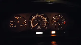 Mercedes w124 320CE 0-100mph,0-160km/h