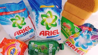 Ultra Oxi, Ariel, Tide, Gain Laundry Paste Overload | Collab @ASMRbyT