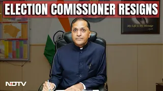 Election Commissioner Arun Goel Resigns Weeks Before Lok Sabha Polls | Election Commissioner Resigns