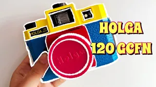 Holga 120GCFN | Unboxing, How to load film & Pictures |