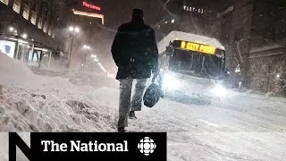 Massive storm brings dangerous winter to Canada, U.S.