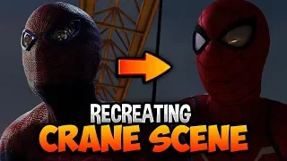 Spider-Man PS4 Recreating Crane Scene