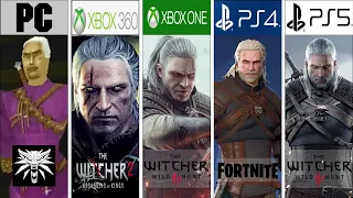 Evolution of Witcher Games #gamehistory #evolutiongame #witcher