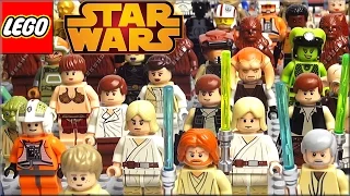 Минифигурки Lego Star Wars Часть 1. Обзор Лего Звёздные войны Светлая сторона
