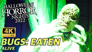 Bugs: Eaten Alive at Halloween Horror Nights 2022 - 4k Walkthrough