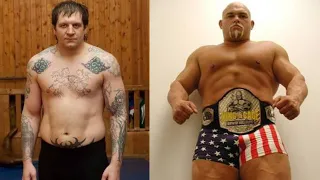 Young Alexander Emelianenko broke the huge Bull from America! Forgotten fight Hardcore!