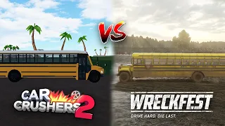 Car Crushers 2 VS Wreckfest