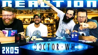 Doctor Who 2x5 REACTION "Rise of the Cybermen"