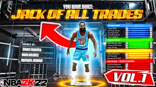 BEST JACK OF ALL TRADES BUILD ON NBA 2K22 CURRENT GEN! RARE BUILD SERIES VOL. 1