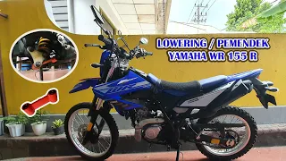 Cara merendahkan jok Yamaha WR 155 R